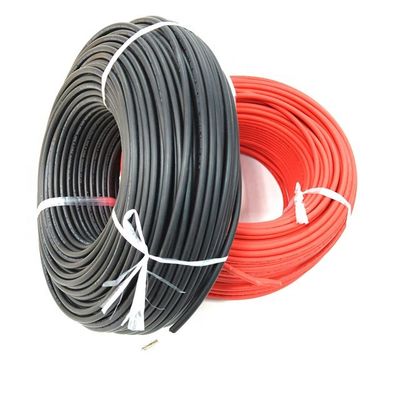 Red Single Core 1kV 4mm HV Power Cable For Solar PV Panel