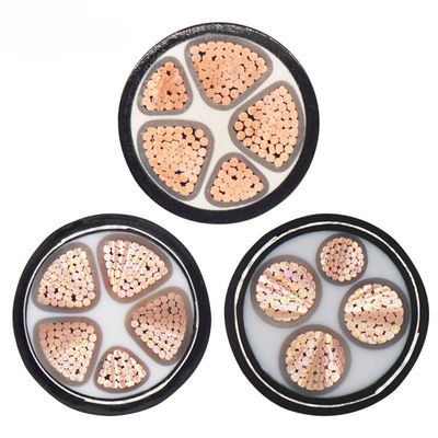 Cross Linked 66KV 185mm2 Hv Electrical Cables , 150mm2 High Voltage Shielded Cable