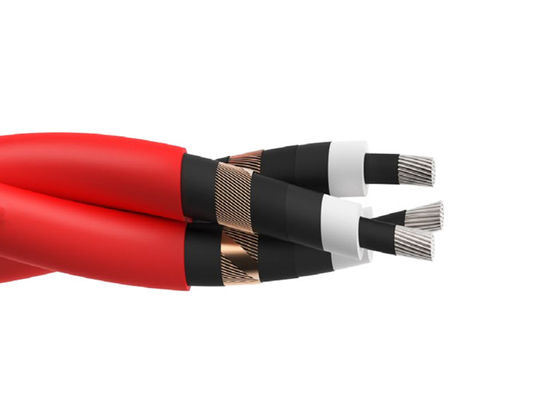 Cross Linked Polyethylene 95mm2 MV Power Cable Aluminum 3x1 Core
