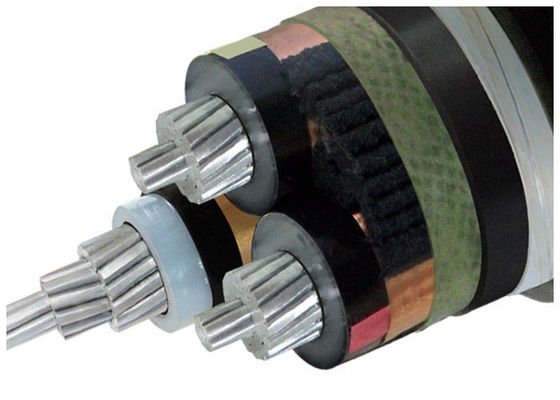 GB12706 Aluminum 3.6kv XLPE Armoured Cable , 400mm2 XLPE SWA Cable